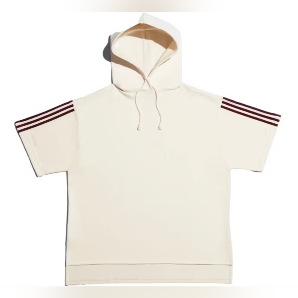 Adidas x Ivy Park Hoodie, Ecru Tint | Maroon, Unisex M - Picture 9 of 9